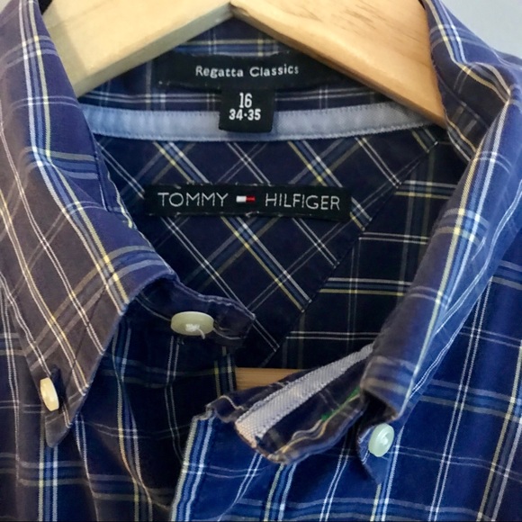 Tommy Hilfiger (16 - 34/35) Regatta Classic Shirt - Picture 3 of 3